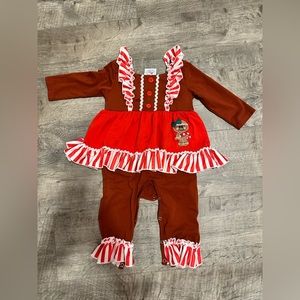 One piece ginger bread outfit